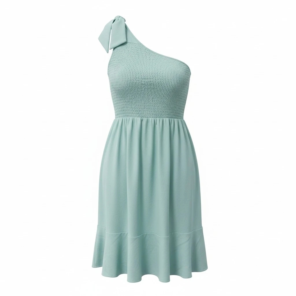 Mint Green Strapless Dress